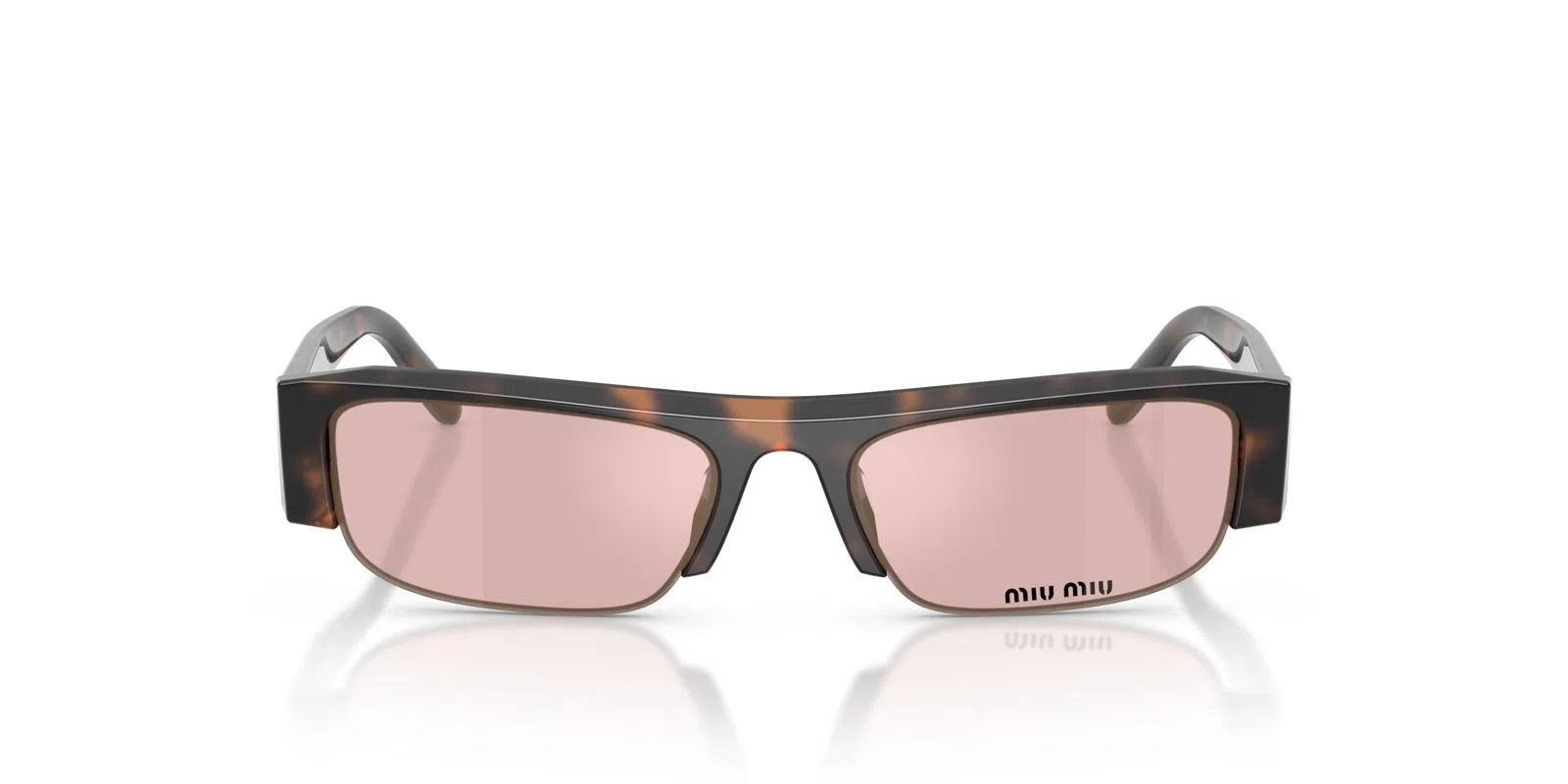 Miu B07S Sunglasses - Havana Mauve - view 5